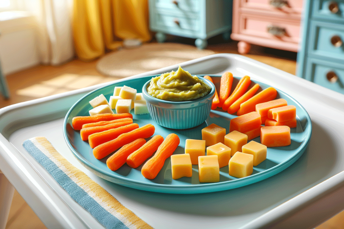 Finger food ideas for babies.
